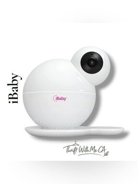 iBaby M6S Smart WiFi Baby Monitor in White